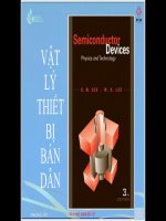 IUH - Giáo trình - Vật lý thiết bị bán dẫn