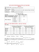Đề thi Đánh giá năng lực Đại học  số 4
