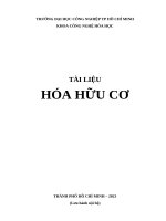 IUH - Sách hóa hữu cơ - Cập nhật 2025 new