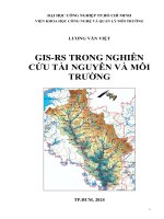 IUH - GIS_RS trong nghiên cứu tài nguyên và môi trường - Lương Văn Việt