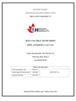 IUH - Internet Vạn vật