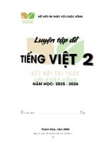 In luyện tập Đề  Đề kiểm tra tiếng việt lớp 2 học kì 1 kết nối tri thức nguyễn văn quyền 2025