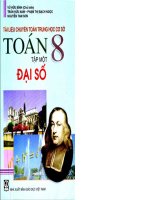 Tài liệu chuyên toán Đại số 8 vũ hữu bình tập 1