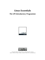 Linux Esentials - The LPI Introductory Programme