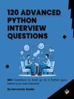 120 advanced python questions