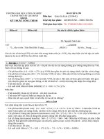 IUH - BÀI TẬP LỚN - Quản lý dự án (2130441)