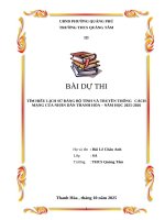 Bài thi tìm hiểu về Đảng