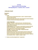 IELTS Speaking 6 Advanced Structures