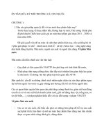 Ôn tập giữa kỳ - Môi trường và con người