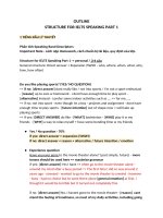 IELTS Speaking Advanced Structures