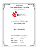 IUH - Chưng cất