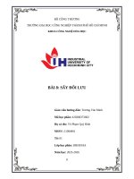 IUH - SẤY ĐỐI LƯU