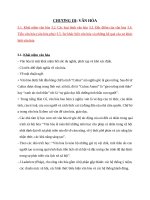 Ôn tập giữa kỳ - Xã hội học_Văn hóa