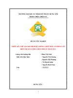 DATN Thiết kế, chế tạo mô hình hệ thống chiết rót và Đóng lắp hiển thị số lượng trên hmi sử dụng plc