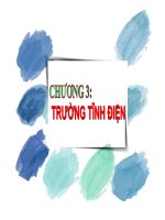 Bài giảng - Trường tĩnh điện