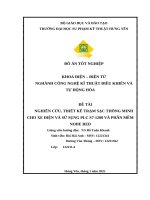 DATN - Nghiên cứu, thiết kế trạm sạc thông minh cho xe Điện và sử sụng plc s7 1200 và phần mềm node red