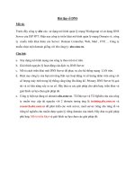 Bài tập DNS