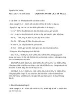 Ôn tập giữa kỳ - Vật liệu cơ khí
