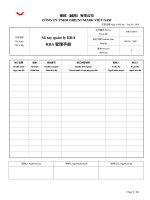 Rba 管理手册  Sổ tay quản lý RBA