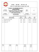 禁止强迫和强制性劳动控制程序Quy trình cấm cưỡng bức , cấm sử dụng lao động tù nhân , lao động nô lệ và cấm hành vi buôn bán lao động