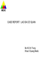 Case report lao Đa cơ quan
