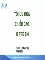 05  final slides ts l hien tối Ưu chiều cao trẻ em