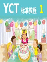 Giáo Trình Hán ngữ Trẻ em Chuẩn YCT 1- BÀI 3