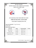 IUH - ĐỒ ÁN MÔN HỌC THỰC HÀNH THIẾT KẾ CƠ KHÍ - THIẾT KẾ MÁY BÓC VỎ DỪA KHÔ