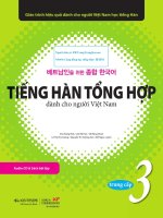 Giao trinh tieng han tong hop trung cap 3 da nen