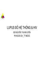 Lupus Đỏ hệ thống & hiv