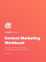 Content marketing certification workbook   hubspot