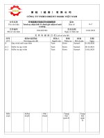 Mt001 环境因素识别和评价控制程序trình tự nhận biết & Đánh giá nhân tố môi trường