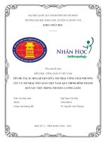 Sự hòa quyện giữa Âm nhạc cônggiáophươngtây và Âm nhạc dân gian việt nam quá trìnhhìnhthànhbản sắc việt trong thánh ca cônggiáo