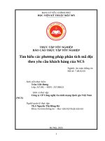 Báo cáo thực tập tốt nghiệp tìm hiểu các phương pháp phân tích mã Độc theo yêu cầu khách hàng của ncs