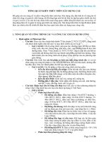 Tổng quát kiến thức xây dựng cầu