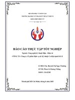 Báo cáo thực tập tốt nghiệp ngành công nghệ kỹ thuật Điện   Điện tử công ty công ty cổ phần dịch vụ & kỹ thuật cơ Điện lạnh r e e