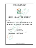 Nghiên cứu và thiết kế thiết bị giám sát Đo lường cho xe khoan cọc xi măng Đất