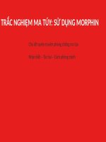 slide tài liệu giáo dục quốc phòng về ma túy