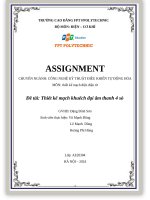 Đề tài thiết kế mạch khuếch Đại Âm thanh 4 sò