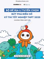 Địa lí thầy tài   ebook 20 Đề trường, sở   tặng kèm khóa luyện Đề thực chiến 2025(sharekhoahoc)