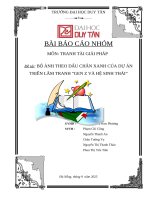 Bộ Ảnh theo dấu chân xanh của dự Án triễn lãm tranh gen z và hệ sinh thái