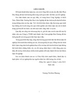 Khảo sát và Đánh giá quy trình sản xuất ván ghép thanh tại công ty tnhh một thành viên lâm nghiệp Đơn dương