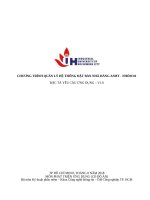IUH - Phát triển ứng dụng - CHƯƠNG TRÌNH QUẢN LÝ HỆ THỐNG ĐẶT BÀN NHÀ HÀNG ASMT