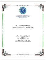 Tích lũy tư bản   nội dung và hệ quả  các nhân tố Ảnh hưởng và biện pháp nâng cao tích lũy tư bản trong nền kinh tế thị trường Định hướng xã hội chủ nghĩa Ở việt nam hiện nay