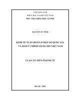 Kinh Tế Tuần Hoàn Ở Một Số Quốc Gia Và Hàm Ý Chính Sách Cho Việt Nam