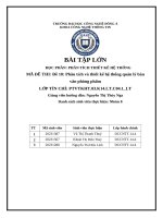 Đề 10 phân tích và thiết kế hệ thống quản lý bán văn phòng phẩm