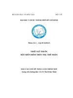 Thiết kế thuốc Đột biến Điểm trên thụ thể nhân