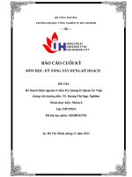 Đề tài kế hoạch thiện nguyện Ở chùa kỳ quang ii (quận gò vấp)