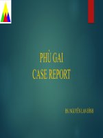Phù gai case report