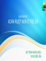 Xoắn ruột non Ở trẻ em